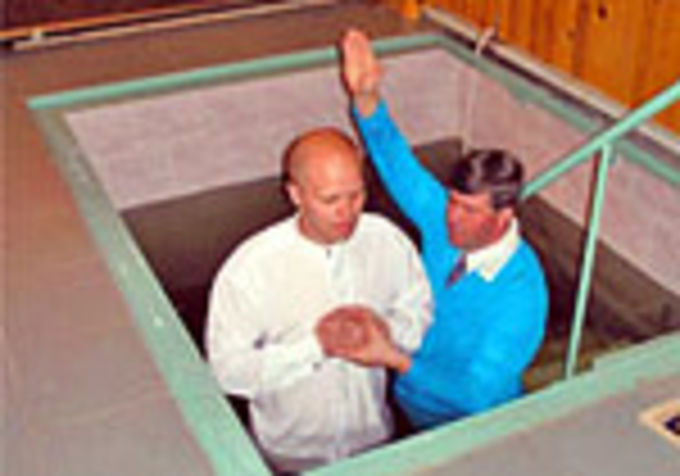 Крещение в церкви «Утешение» - Санкт-Петербург