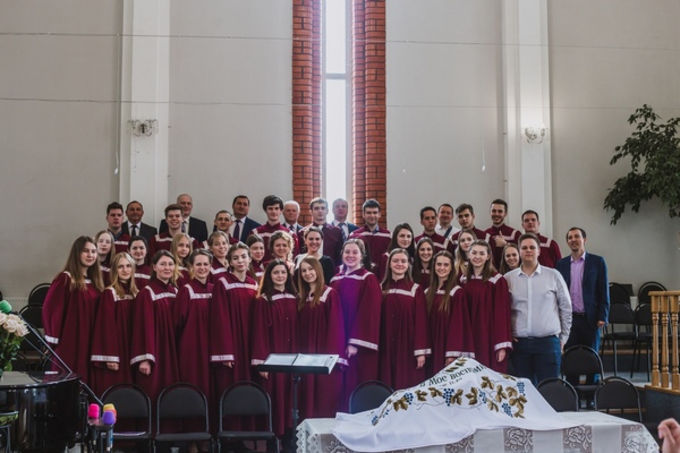 Поездка молодежного хора церкви «Поклонная гора», Санкт-Петербург