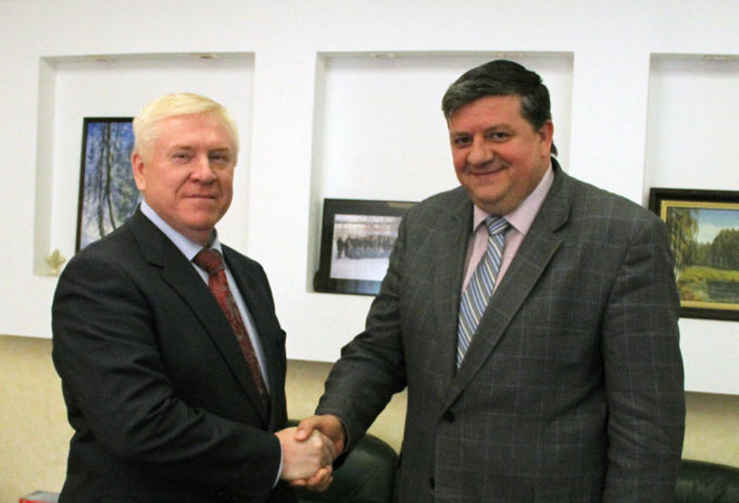 Председатель РС ЕХБ А.В.Смирнов встретился с Президентом ЕБФ Отниелем Баначи