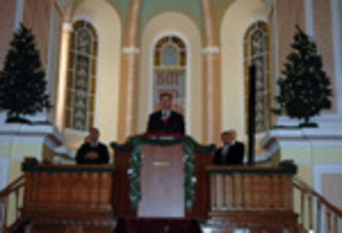 Рождество в Московской центральной церкви ЕХБ