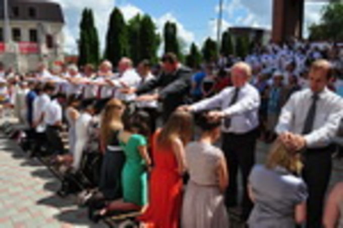 Крещение в церкви "Ковчег" города Краснодара