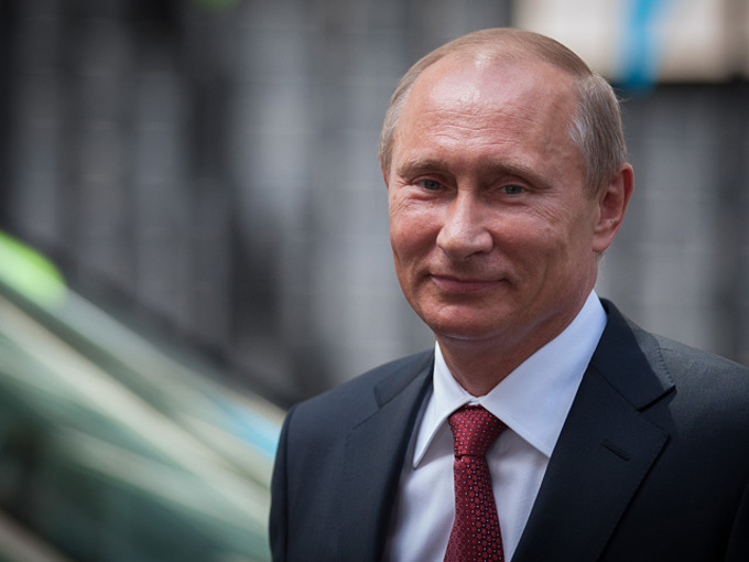 Поздравление с днем рождения В.В.Путину, президенту РФ  