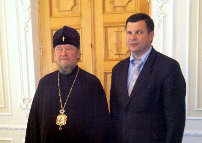 В.К.Власенко встретился с главой Симферопольской и Крымской епархии Лазарем