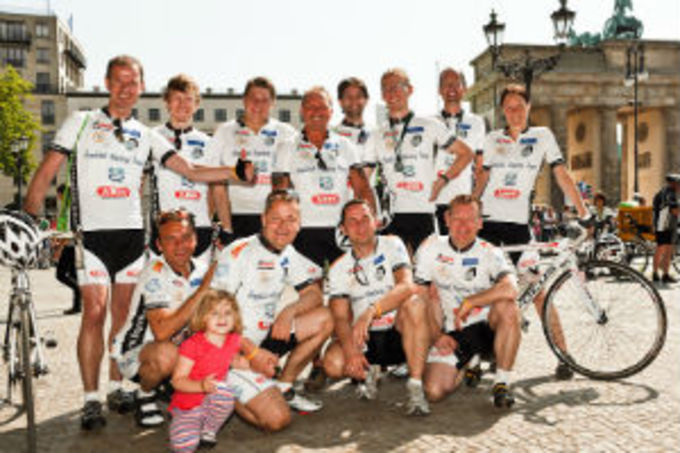 Немецкие баптисты приняли участие в велогонках