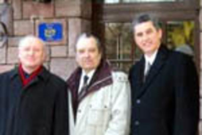 Председатели русских эмигрантских союзов ЕХБ Америки в гостях у болгарских баптистов