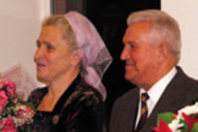Пресвитер Николай Андреевич Колесников отметил с супругой золотую свадьбу
