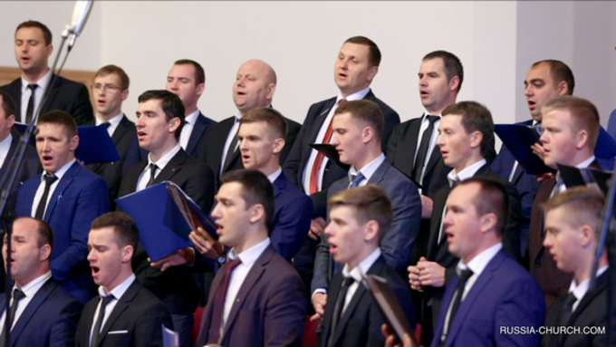 Христианский мужской хор из Одессы в Тамбове