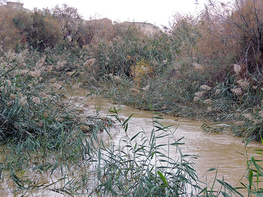 Восточный берег реки Иордан - место крещения Христа, январь 2020 г. - фоторепортаж 
