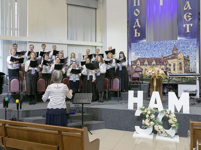 UECB Moscow Church "Golgotha" is 30 years old!