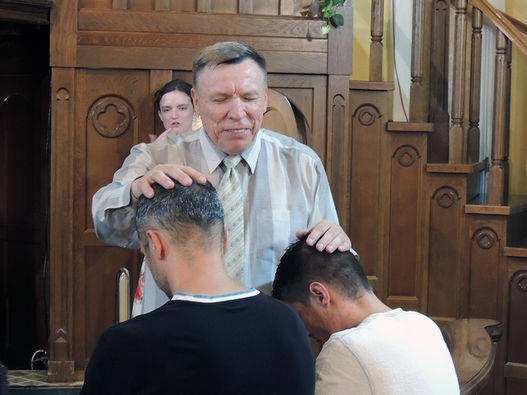 Фотрепортаж о крещении в Московской центральной церкви ЕХБ