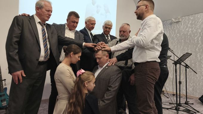 Освящение Дома Молитвы на Колыме