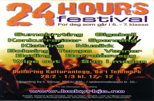 24-Hours festival i Gullbring kulturanlegg
