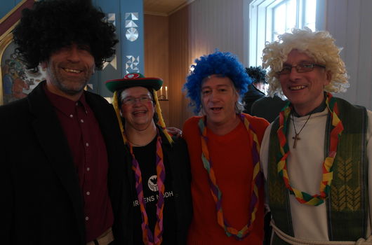 Karnevalsgudstjeneste i Helgen