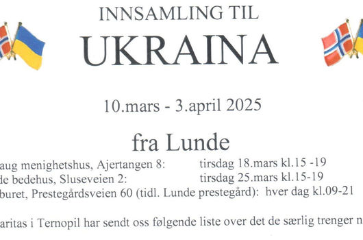 Hjelp til Ukraina