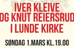 Konsert med Iver Kleive og Knut Reiersrud