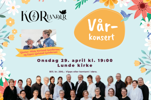 VÅRKONSERT i Lunde kyrkje