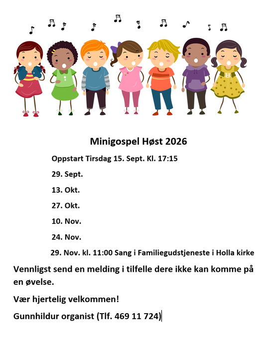 Lyst til å synge i barnekor?