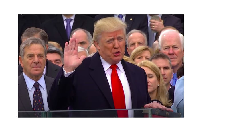 Donald Trumps edsavleggelse som USAs president januar 2017
