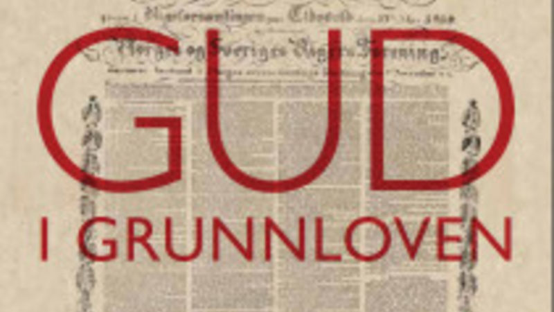 Ny bok: Gud i Grunnloven