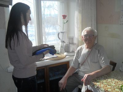 В Новосибирске почтили пожилых защитников Отечества