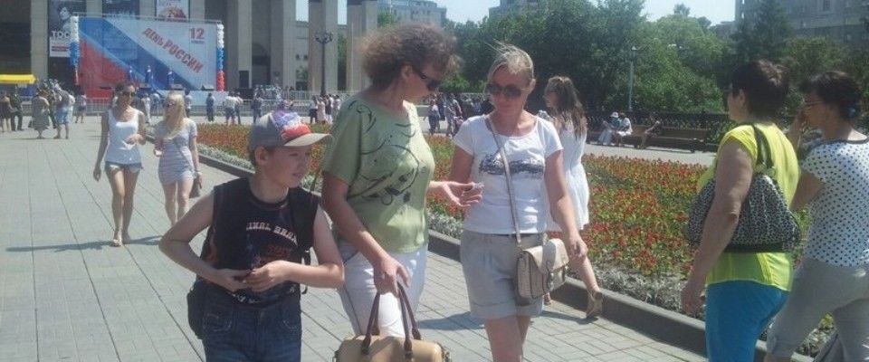 В Новосибирске в «День России» верующие провели евангелизацию 