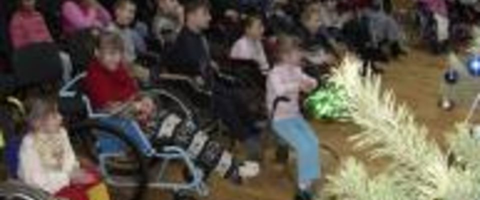 Благотворительный проект прошел в детском доме инвалидов 