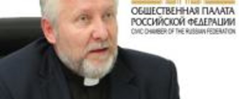 Пункт для голосование за епископа Сергея Ряховского во Владикавказе