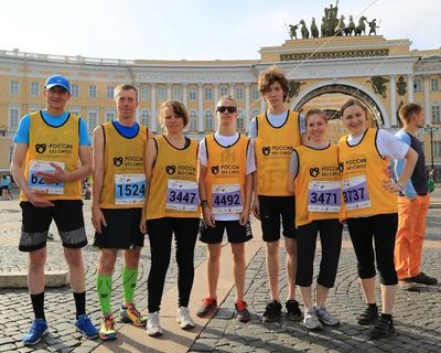 Верующие Санкт-Петербурга приняли участие в одном из самых популярных марафонов страны