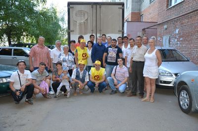 Пензенские протестанты отправили машину продуктов и медикаментов в Луганск