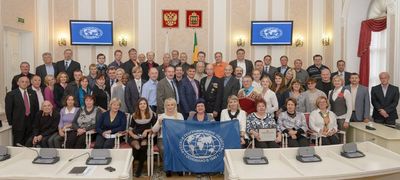 Священнослужителей РОСХВЕ наградили на заседании Русского Географического Общества