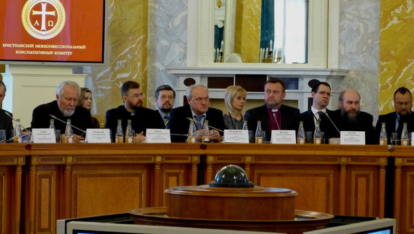 Представительная делегация РОСХВЕ участвует в Пленуме ХМКК «Вера и преодоление гражданского противостояния: итоги столетия»