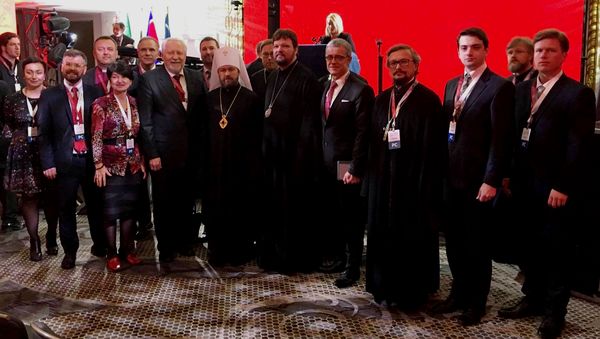 Руководство РОСХВЕ в составе российской делегации на Cаммите в защиту гонимых христиан 