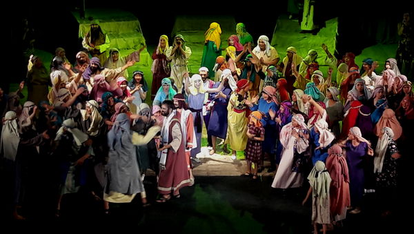 В Улан-Удэ спектакль об Иисусе Христе собрал порядка тысячи зрителей 