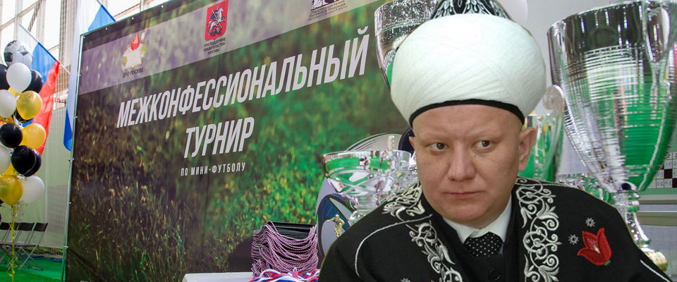 Приветствие епископу С.В.Ряховскому от муфтия Альбир хазрата Крганова