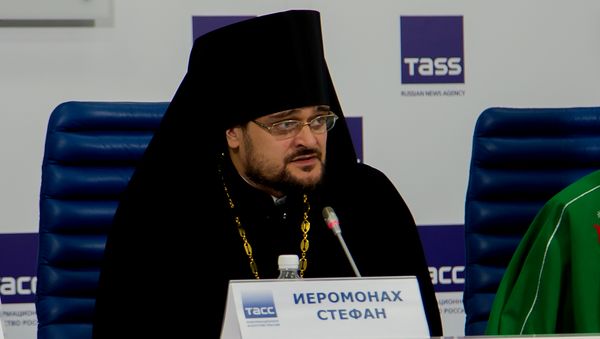 Епископ Сергей Ряховский принял участие в пресс-конференции, посвященной межрелигиозной акции по помощи Сирии
