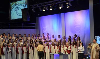 В Славянске отметили 25-летие служения церкви «Добрая весть»