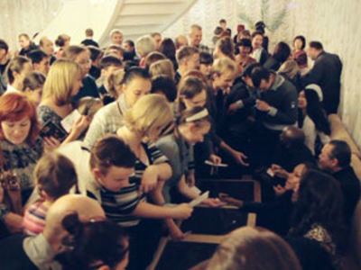 Всемирно известный хор “The Gospel People“ выступил в России