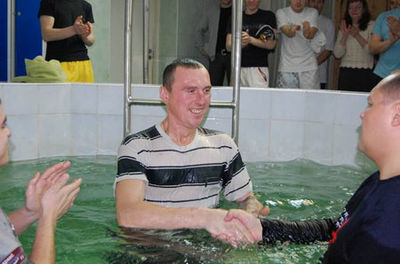 В Сыктывкаре состоялось водное крещение / Фото