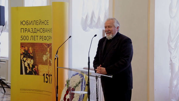 Выступление епископа Сергея Ряховского на торжественном приёме в честь 500-летия Реформации 