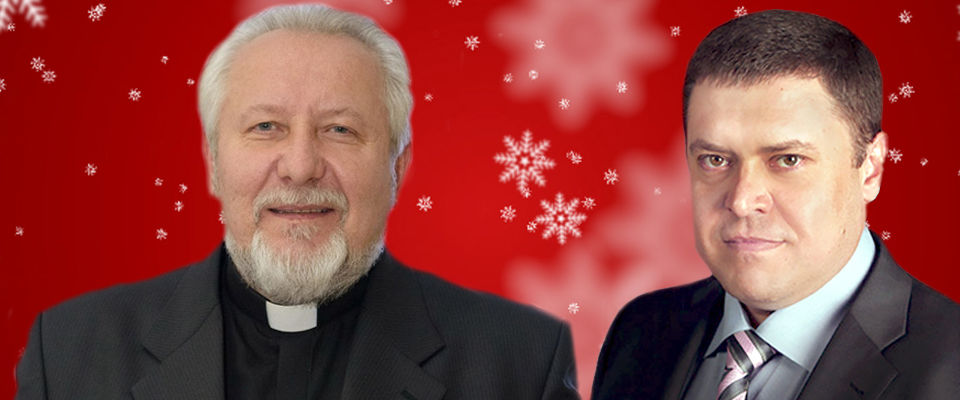 Совместное поздравление епископов Сергея Ряховского и Эдуарда Грабовенко