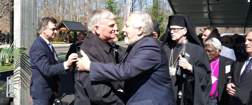 Епископ Сергей Ряховский принял участие в церемонии похорон Билли Грэма