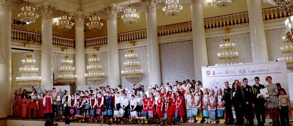 Детский коллектив церкви РОСХВЕ выступил на Фестивале народных и религиозных хоров