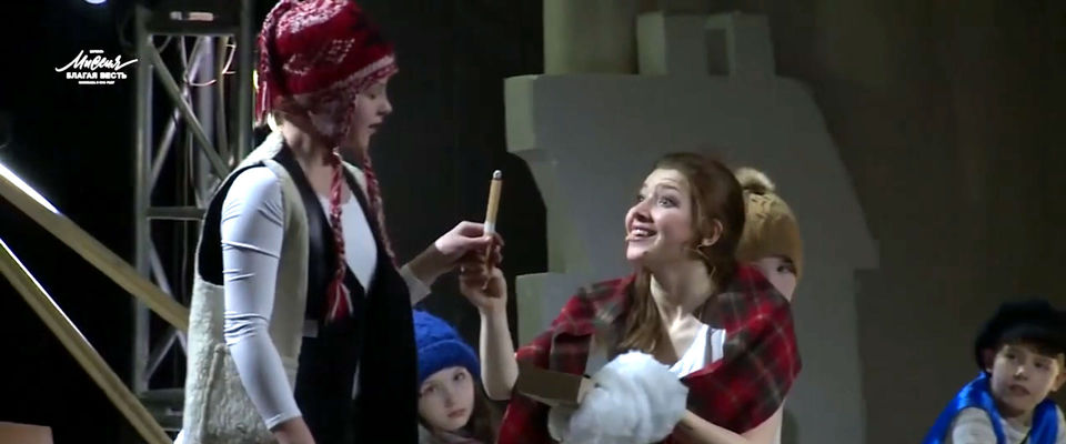 В Колизее представили Рождественский спектакль «Девочка со спичками»