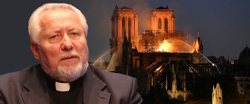 Епископ Сергей Ряховский: Пожар не может уничтожить Церковь