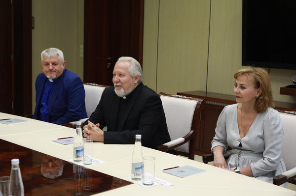 Епископ Сергей Ряховский встретился с врио главы Башкирии Радием Хабировым