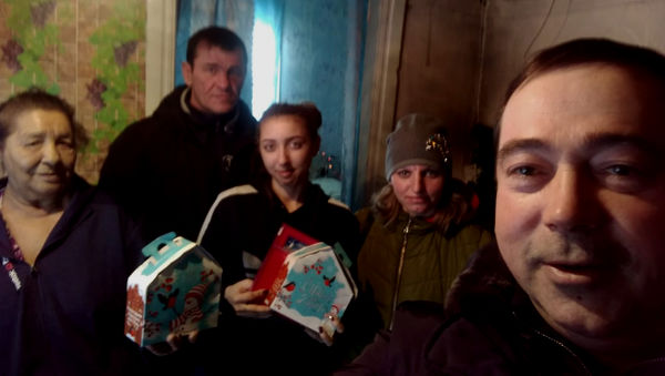 Христиане помогли продуктовыми наборами жительницам поселка Шахта Новосибирской области