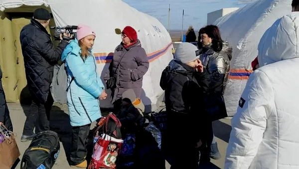 Церковь «Христианская миссия» организовала пункт сбора гуманитарной помощи беженцам из Донбасса