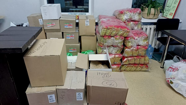Благотворительный фонд «Рука помощи» отправил 1,5 тонны гуманитарной помощи жителям Донбасса