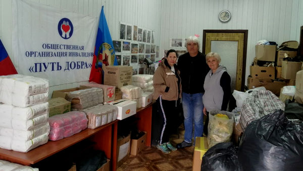 Фонд «Светлый путь» регулярно доставляет гуманитарную помощь в Донбасс