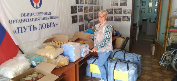 БФ «Светлый путь» доставил в Луганск очередную партию гуманитарной помощи